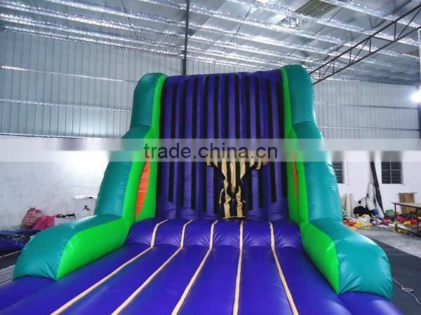 2015 inflatable Velcro wall stick wall