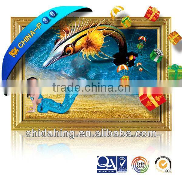 China-p Amazing 3d building picture 3D art the tower of Babel hot film poster