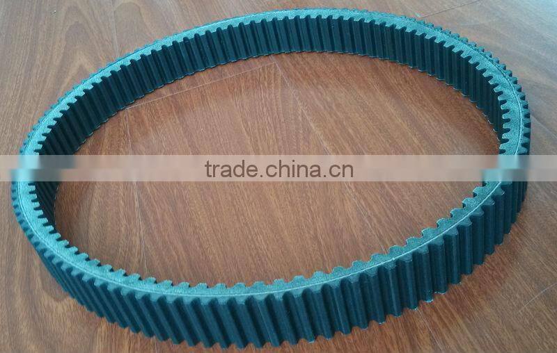 Rubber double sided timing belt