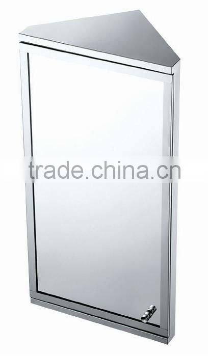 stainless steel mirror cabinet,corner cabinet,mirror cupboard