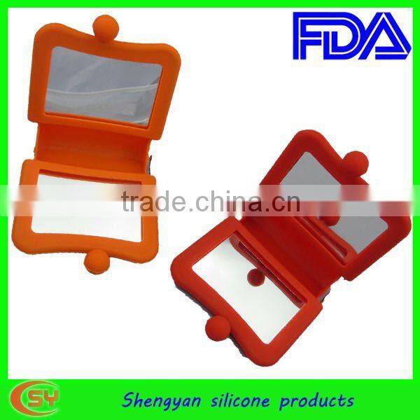 small vanity personalized hand mirror for outside and inside