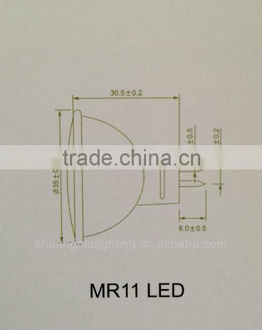 High Luminous Efficacy LED Spot Lamp-MR11
