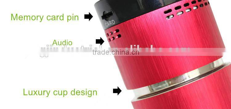 G&J 2015 multifunction new style wireless speaker with cup