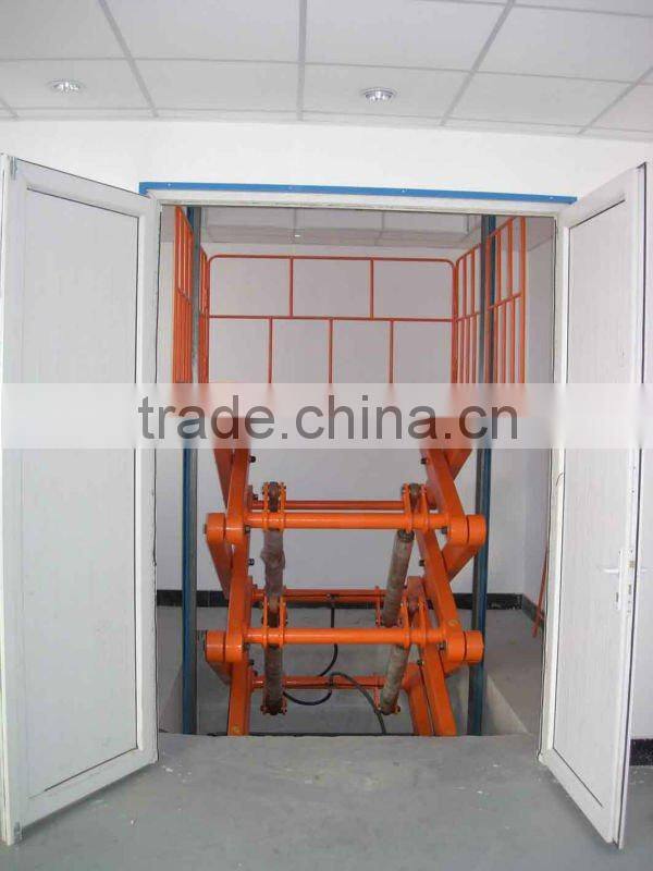 fixed scissor elevating platform