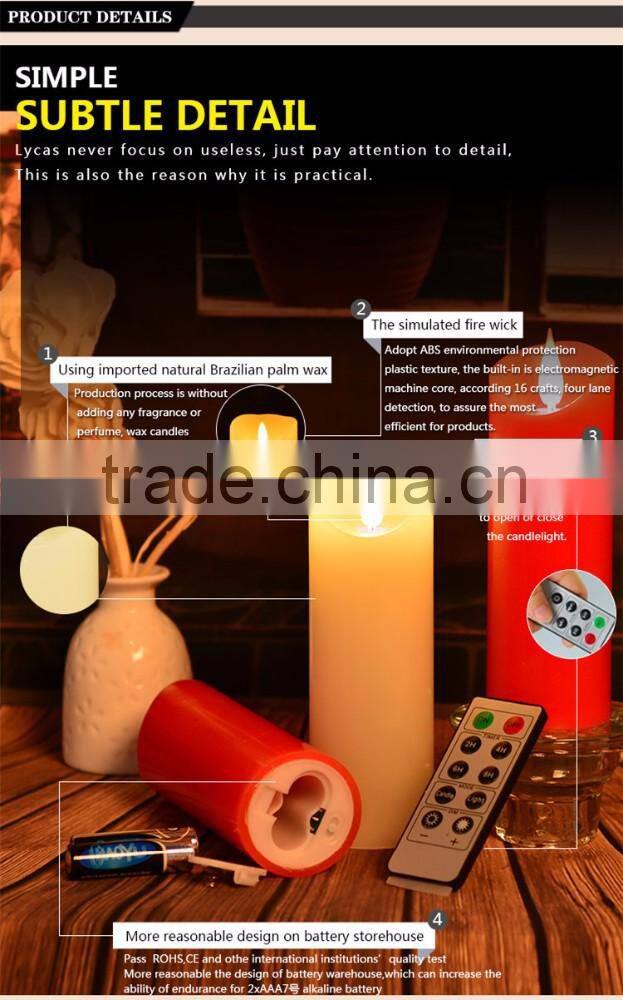Fireless Candles set
