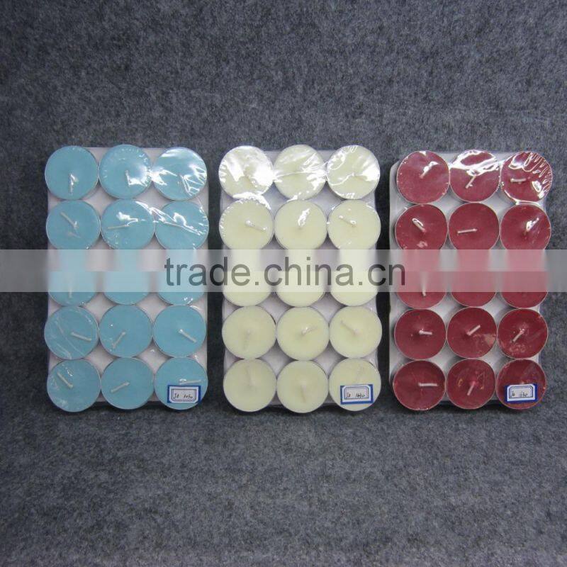 colorful tealight candles/scented candle/aroma candle