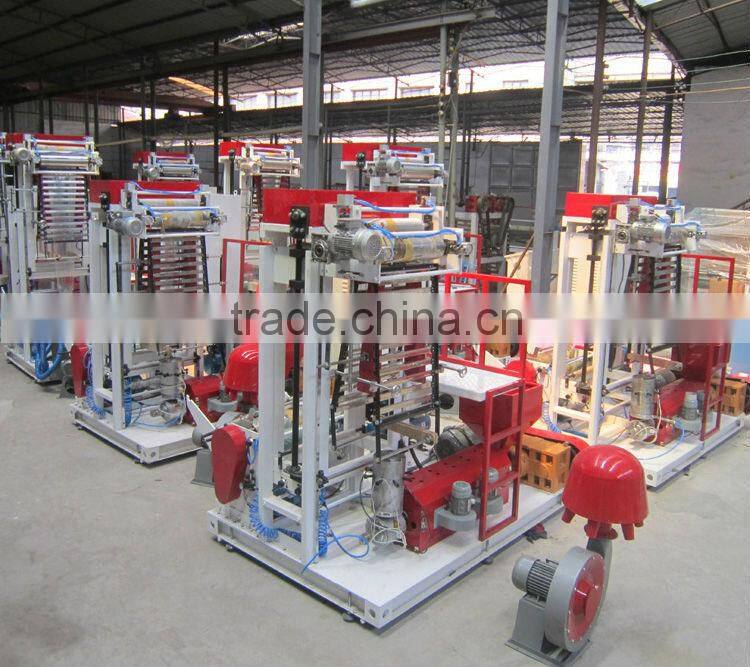 ruian city good quality high speed mini pe film blowing machine