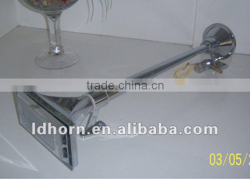 1pipe Square air horn for big car truck horn/air car horn 12V 24V/marine air horn