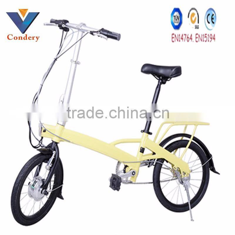 2016 New Folding Lithium Electric Bicycle