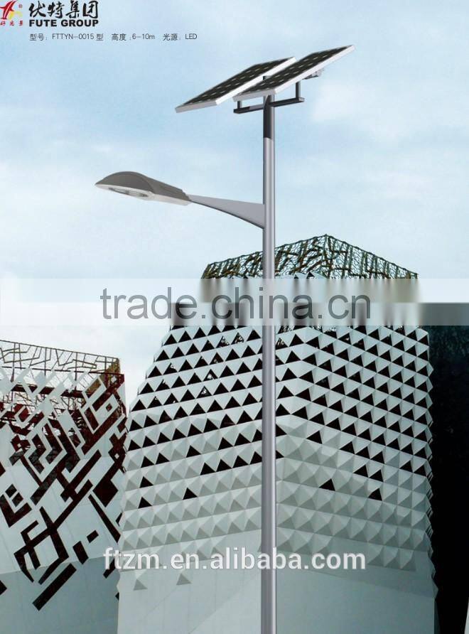 Cheap price high quality IP66 led source 36w+15w solar led street light with a 3-year warranty