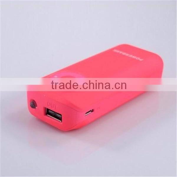 Red power bank 4000mah car shape power bank