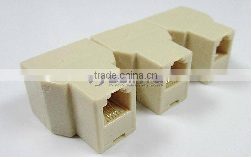 rj11 to rj45 adapter telephone adapter,tel connector & Modular plug (4P4C;6P4C,8P8C)