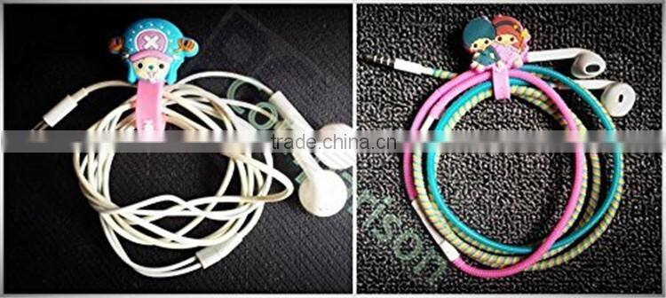 DIY Carton Spiral Protector USB Multi Charger Data USB Cable for IOS