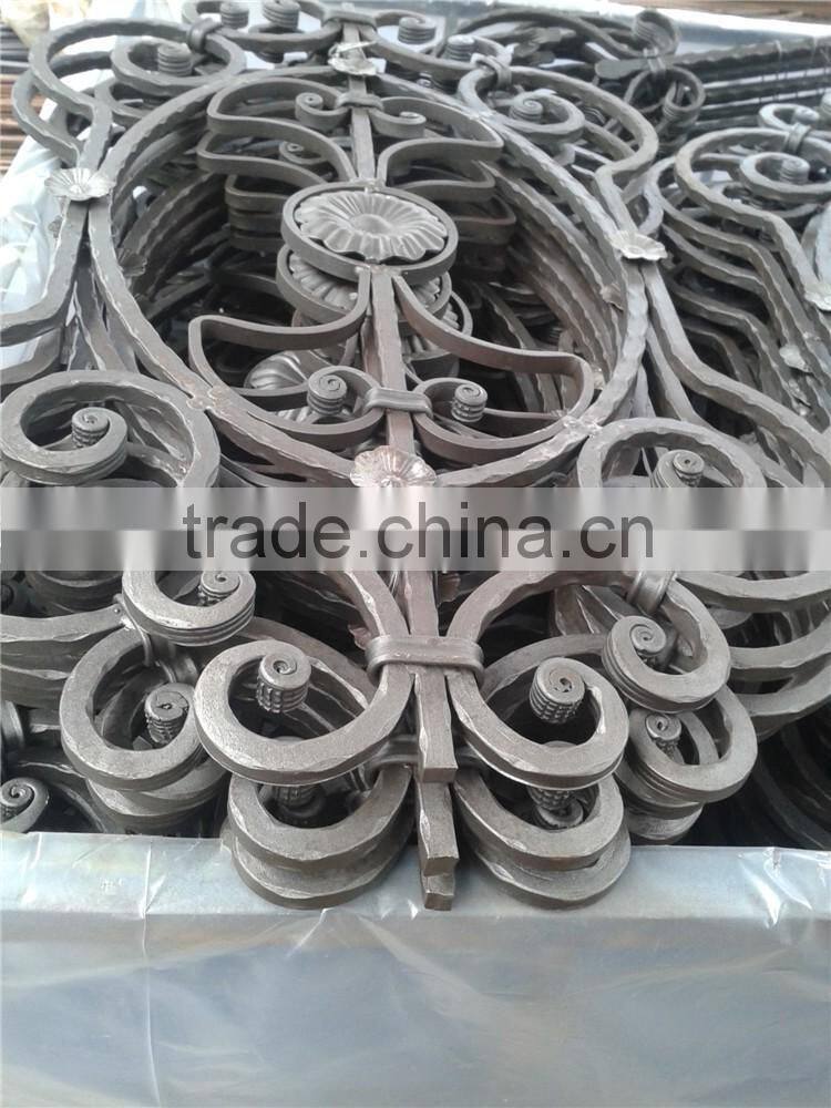 Ornaments Wrought Iron panels Wholesale,Iron Balusters/Pickets for Fence