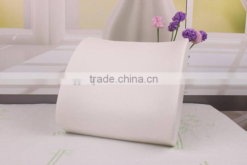 PU Moulded Memory Foam lumbar support cushion, back car seat pillow, different color available with 3D mesh ventilated fabric