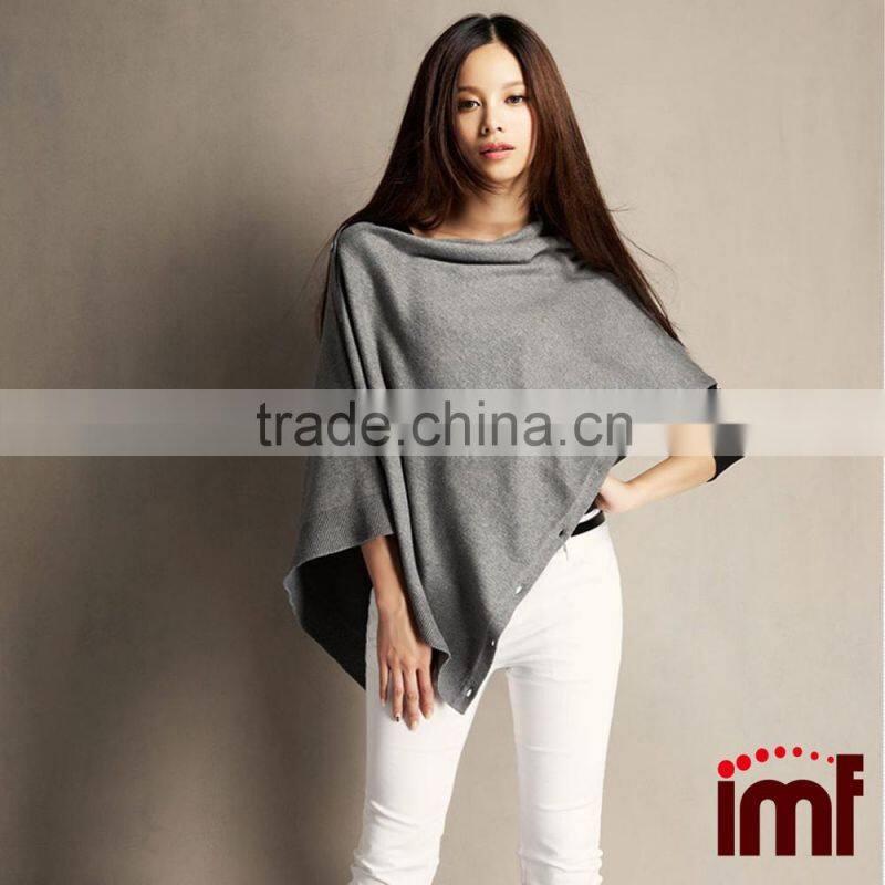 Mexican Poncho Cashmere Mongolia Knitted Cashmere Poncho