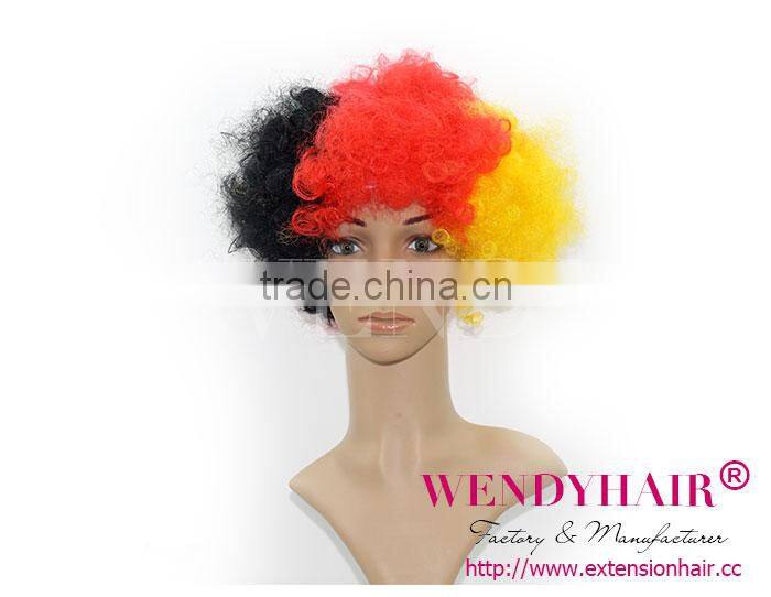 2014 world cup football fans wig made for germany fans from china wendy hari company with the best price