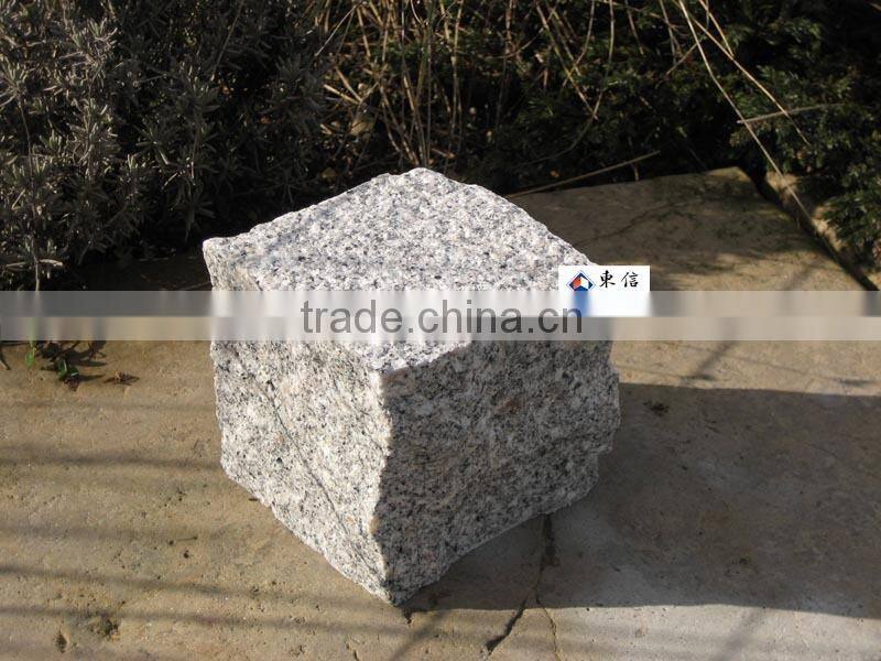 Grey Granite Split Cube Paving Stone