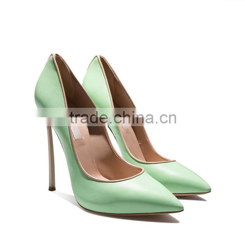 Fashionable Guangzhou Women Shoes Made in China Factory, Best Selling Office Lady High Heels