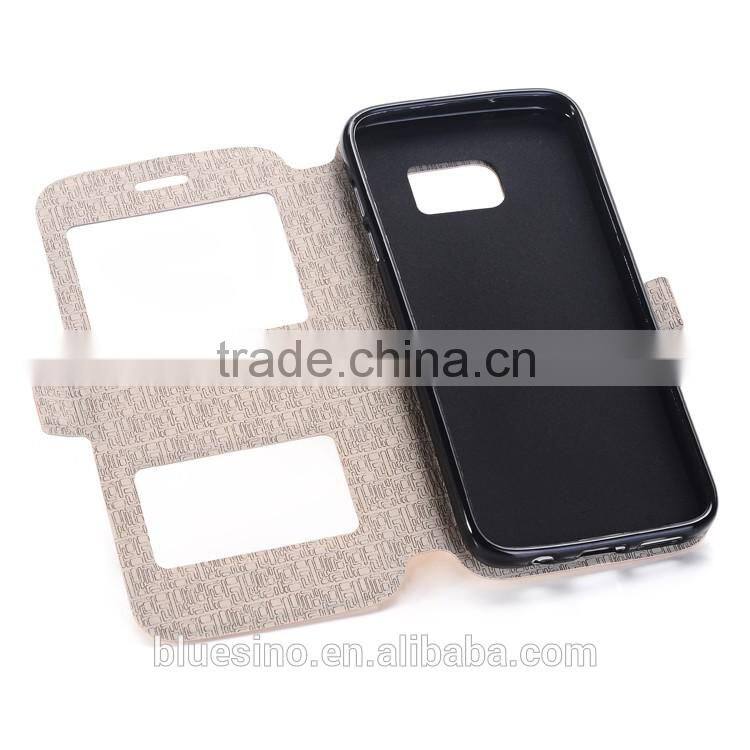 Auto Sleep Window Display Mobile Phone Cover for Samsung G530