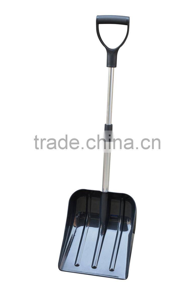 Telescopic handle car snow shovel