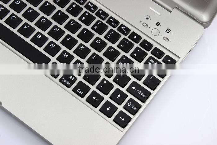 Power bank wireless Bluetooth keyboard case for iPad234 with 4000mah battery,rechargable folio calmshell Bluetooth keyboard