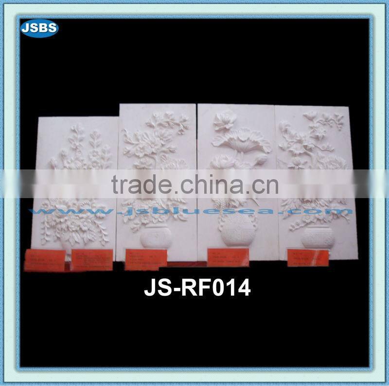 decorative handmade large stone wall carving relief