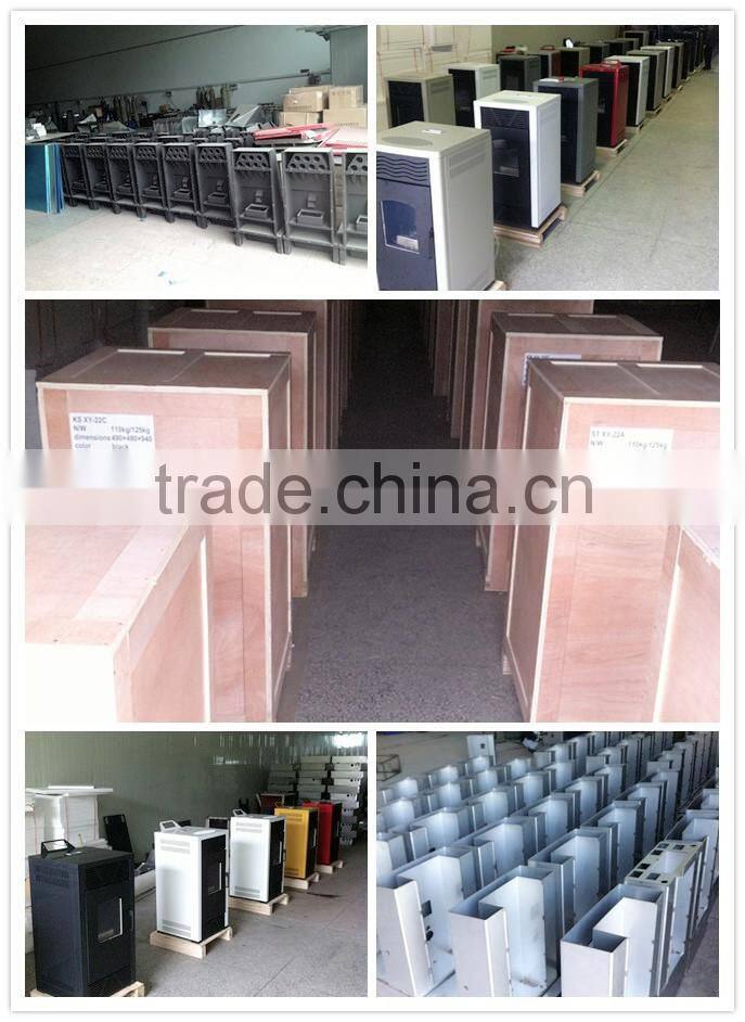 Free Standing Portable Wood Pellet Stove With CE EN14785