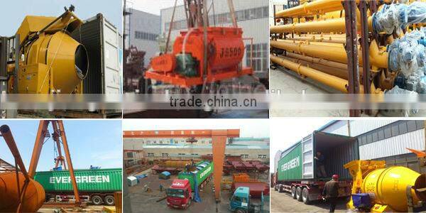 HZS35 Concrete Batching Mixing Plant with CE Certificate