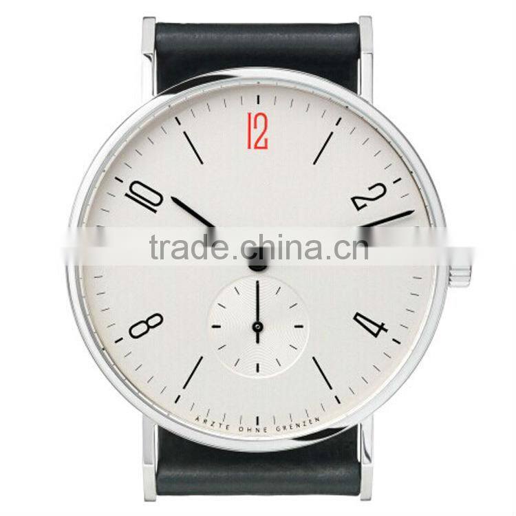classic men wrist automatic movement two hand with second hand dial made in germany