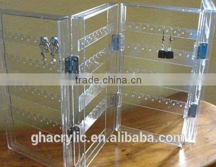 GH-RZ353 Shenzhen Guihe Shatterproof design acrylic earring display stand
