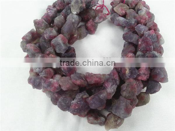 AA grade 80g Red tourmaline rough nugget natural stone natural tourmaline