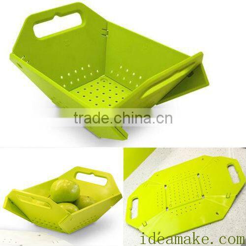 new Kitchen Helper - Over the Sink cutting Board with colander and hanger