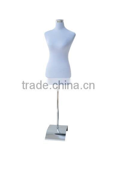 half-body plastic female form suit mannequin elegant factory