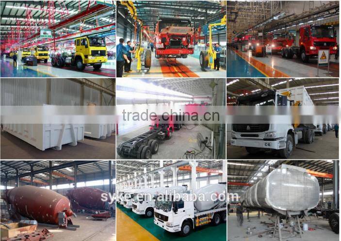 Sinotruk bulk cement tank semi trailer