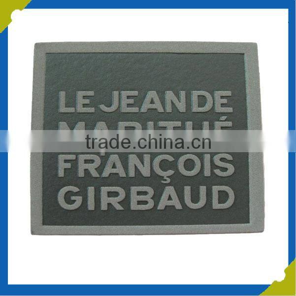 2015 Hot Sale Printed Clothing Genuine Leather Label