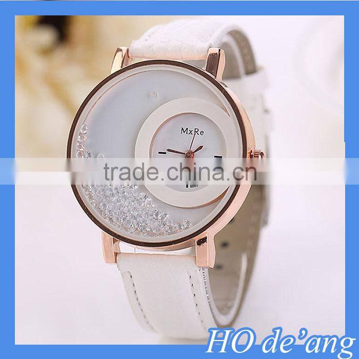 Hogift China colorful women leather watch