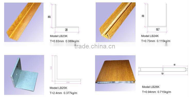 aluminium alu extruded aluminum perfil extruido