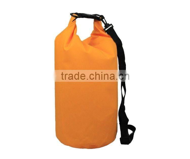 Outdoor 5L 10L 15L 20L 30L 40L 500D PVC tarpaulin waterproof dry bag with strap