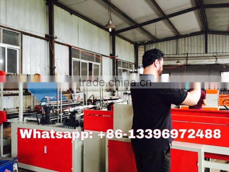 shopping plastic bag making machine price