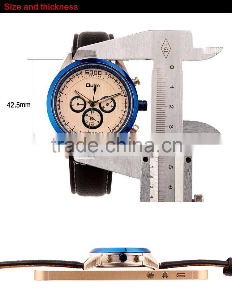Japan movt quartz watch stainless steel back wholesale wrist watch