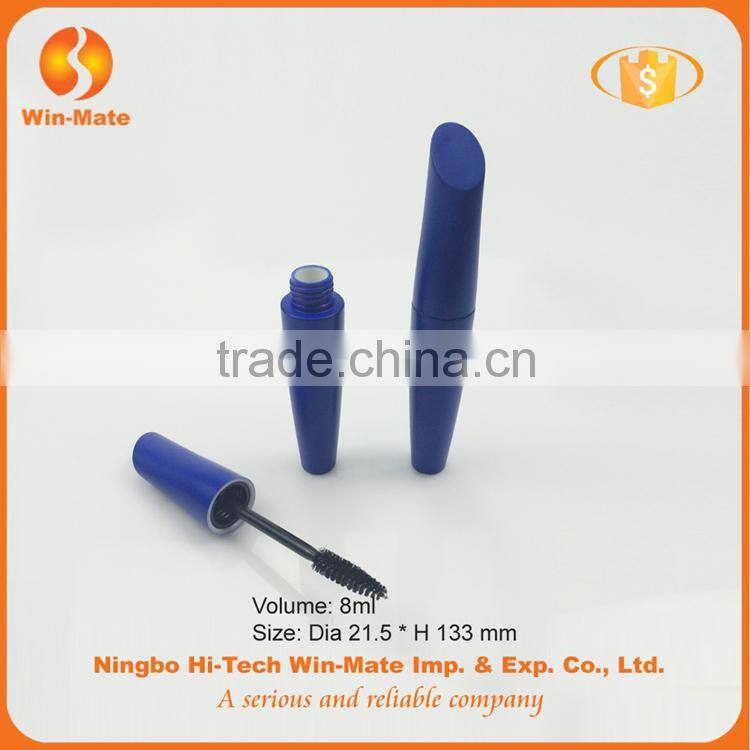 2015 new style best-selling factory supply 133*21.5mm blue mascara tube