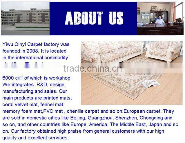 Hot sale polyester washable bath mats and rugs