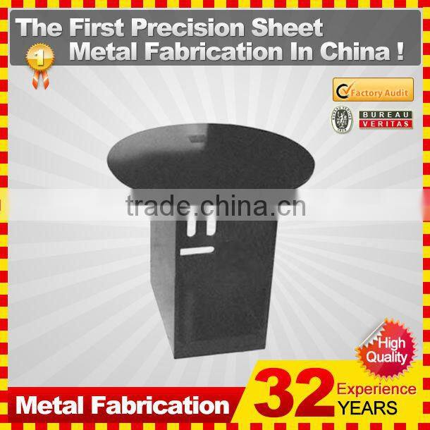 customized made supermarket metal money counter for checkout