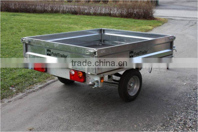 Boat carry trailer, Folding trailer