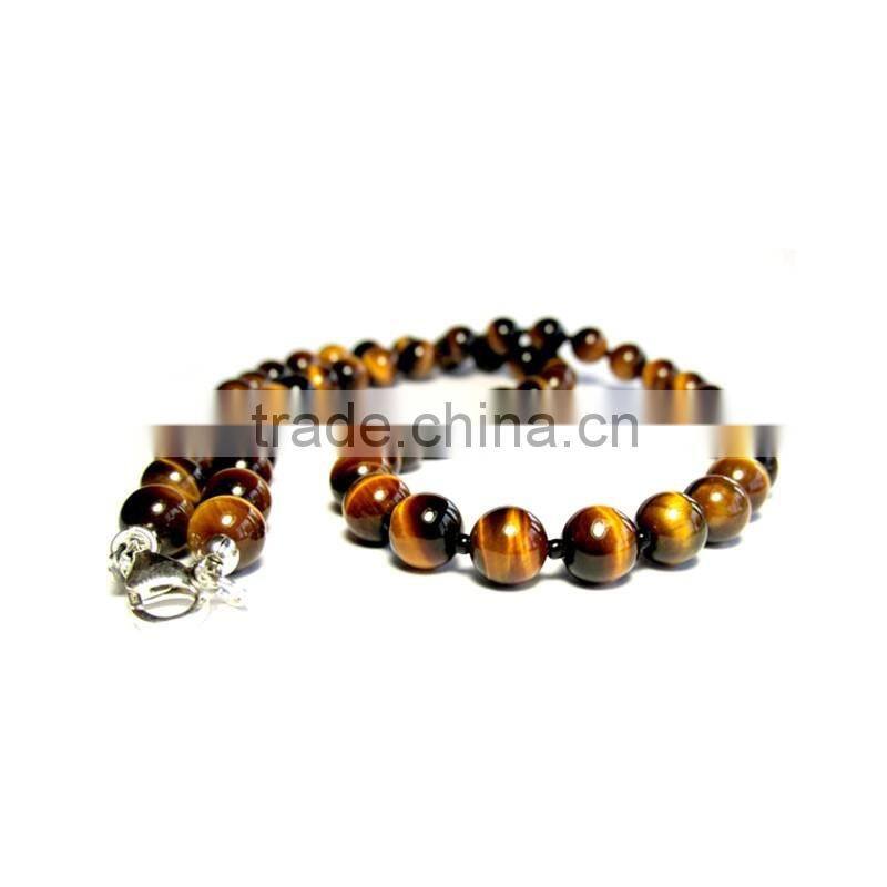 yiwu CC Jewelry CCK0018 hot selling items wholesale tiger ye natural stone necklace