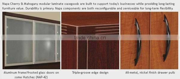 Movable executive office tables Cherry NAP-03MAH