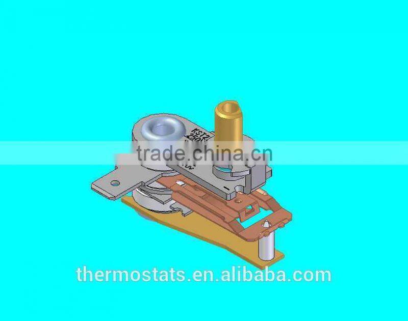 Adjustable bimetallic steam iron Thermostat