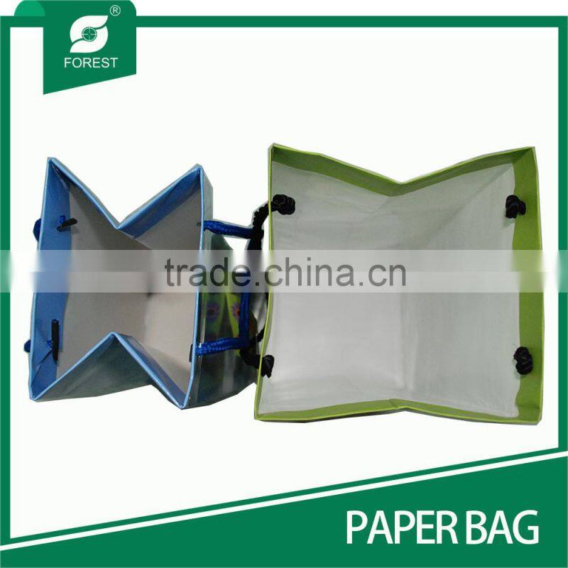 NEW PRODUCT PRINTED PAPER BAG WITH LOGO PRINT