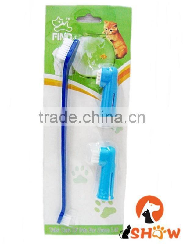 Puppy Brush Dental Care New Pet Dog Plastic Clean Toothbrush Grooming Tool